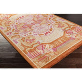 Surya Geisha GES-1004 Brick Red Brown 5' x 8' Rug