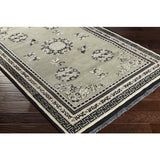 Surya Geisha GES-1017 Black Dark Green 5' x 8' Rug