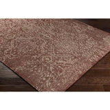 Surya Hoboken HOO-1011 Burgundy Ivory 6' x 9' Rug