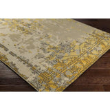 Surya Hoboken HOO-1016 Charcoal Ivory 2' x 3' Rug