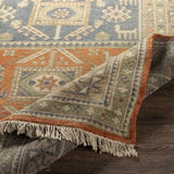 Surya Isparta ISP-1001 Burnt Orange Dark Blue 6' x 9' Rug