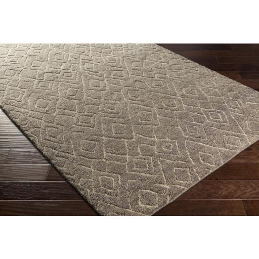 Surya Javier JAV-1000 Gray Ivory 6' x 9' Rug