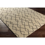 Surya Javier JAV-1001 Black Ivory 6' x 9' Rug