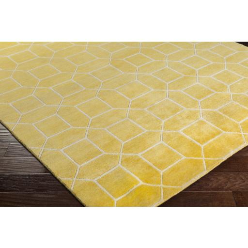 Surya Keystone KSY-9005 Ivory Mustard 6' x 9' Rug