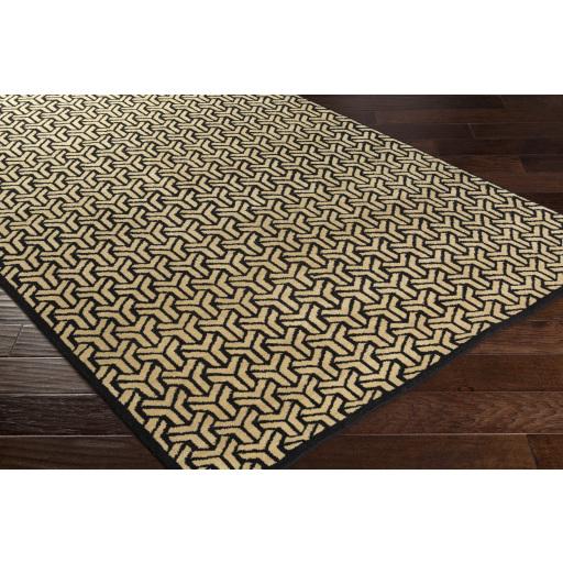 Surya Ludlow LUD-2002 Black Mustard 8' x 10' Rug