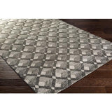 Surya Ludlow LUD-2003 Charcoal Light Gray 4' x 6' Rug