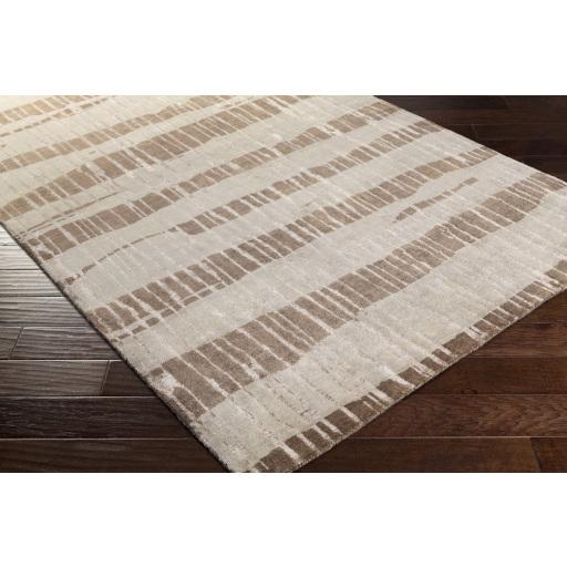 Surya Luminous LMN-3023 Dark Brown Light Beige 5' x 8' Rug
