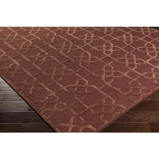 Surya Lydia LYD-6003 Dark Brown 4' x 6' Rug