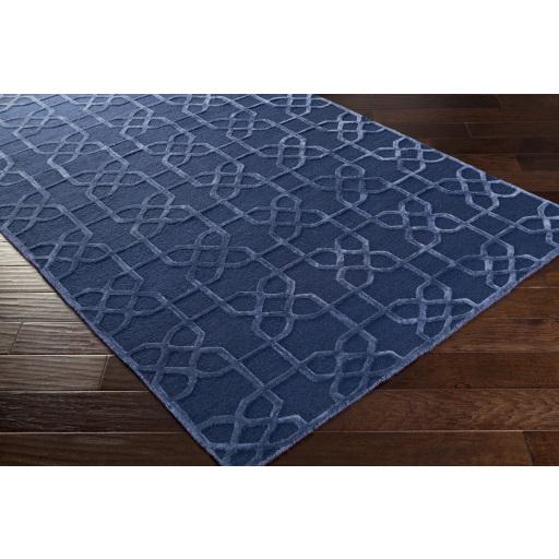 Surya Lydia LYD-6017 Dark Blue 6' x 9' Rug