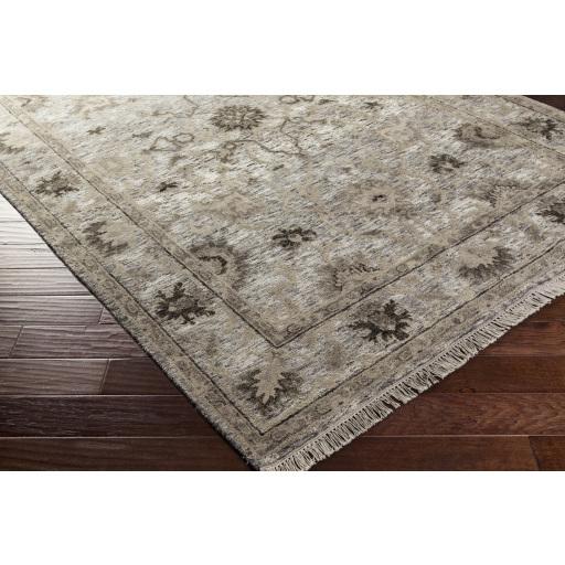 Surya Maeva MEV-2002 Black Cream 6' x 9' Rug