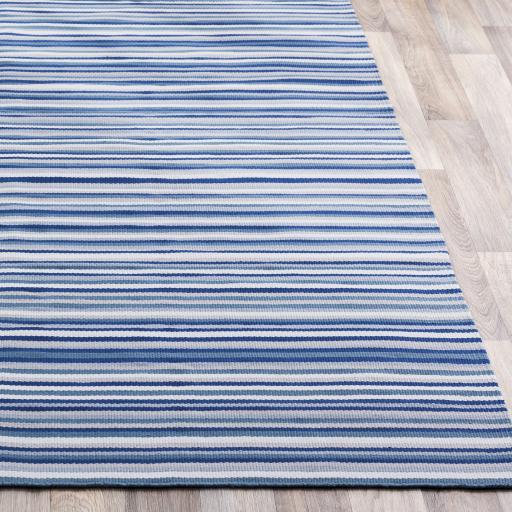 Surya Maritime MTM-1004 Deep Teal Gray 5' x 7'6" Rug