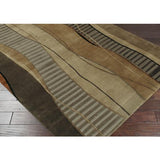 Surya Mugal IN-8020 Black Brown 8' x 11' Rug