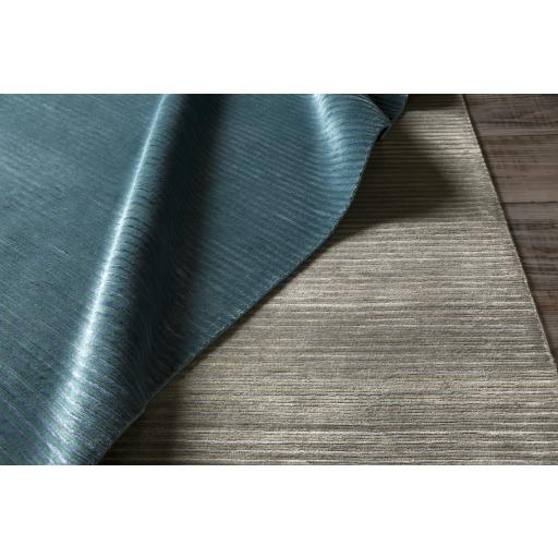 Surya Mugal IN-8253 Dark Blue Deep Teal 5' x 8' Rug
