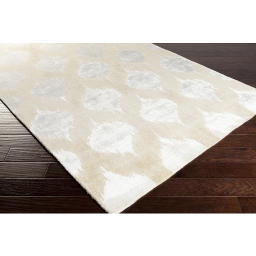 Surya Mugal IN-8601 Beige Light Beige 2'6" x 10' Rug