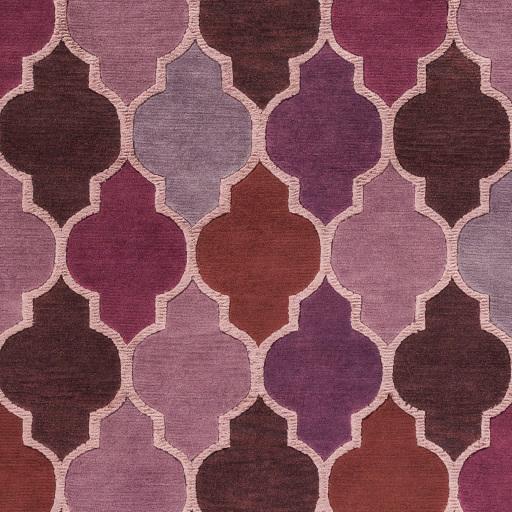 Surya Mugal IN-8614 Brick Red Dark Plum 8' x 11' Rug