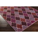 Surya Mugal IN-8614 Brick Red Dark Plum 8' x 11' Rug