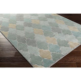 Surya Mugal IN-8615 Beige Ice Blue 2' x 3' Rug
