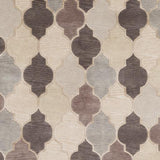 Surya Mugal IN-8616 Charcoal Light Brown 8' x 11' Rug