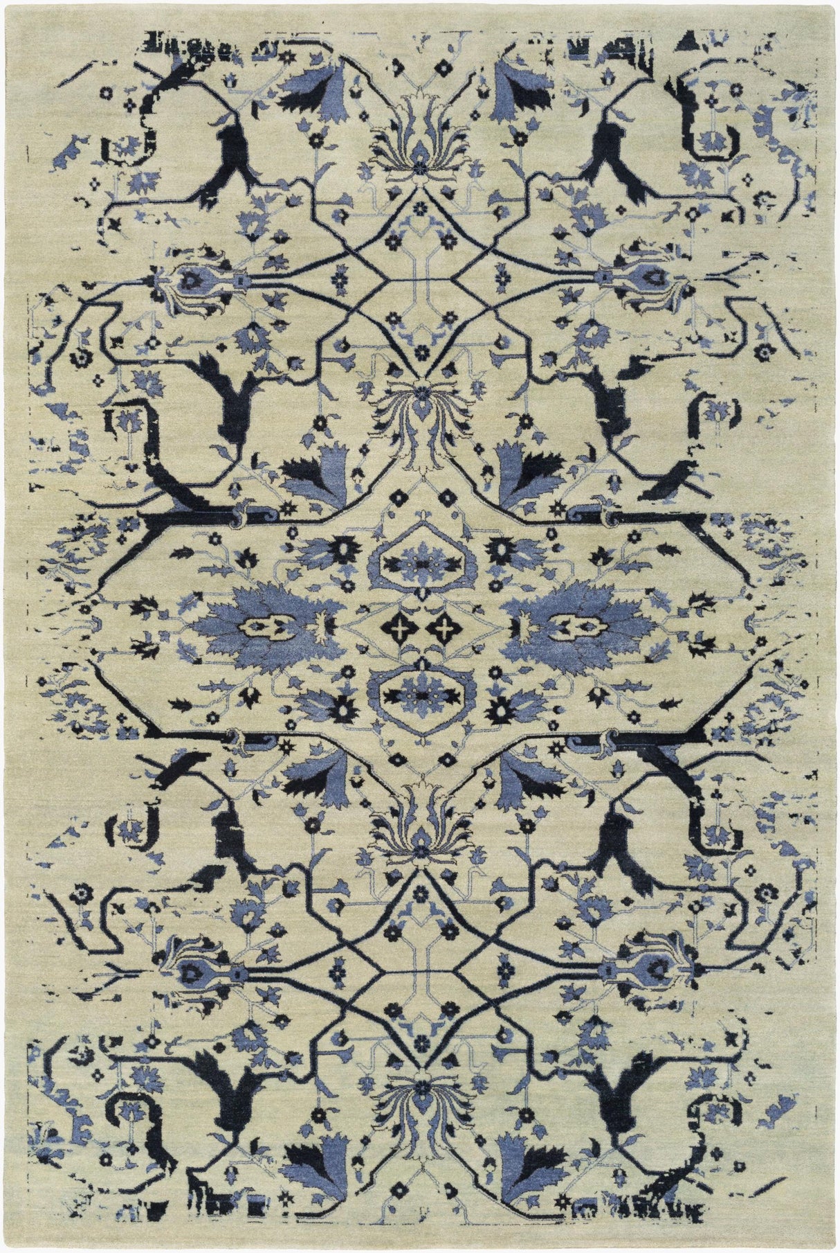 Surya Opulent OPE-6008 4' x 6' Handmade Rug