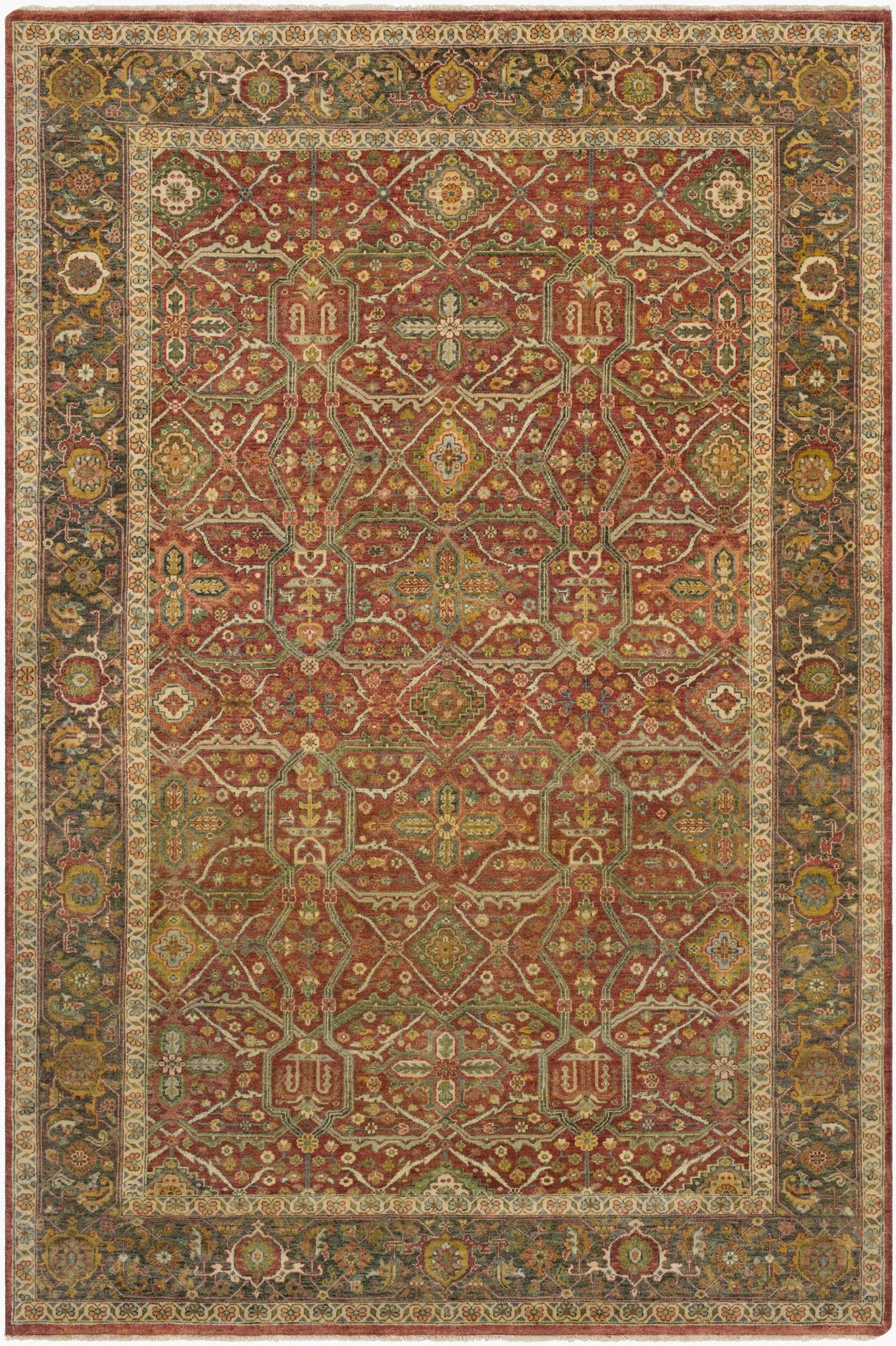 Surya Pazyryk PZY-1001 2' x 3' Handmade Rug