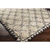 Surya Riad RID-3002 Black Oatmeal 2' x 3' Rug