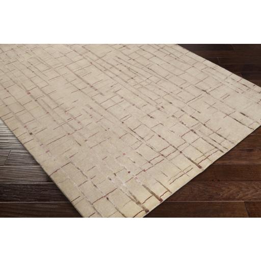 Surya Shibui SH-7402 Brick Red Light Brown 2' x 3' Rug