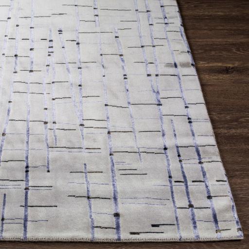 Surya Shibui SH-7404 Black Charcoal 4' x 6' Rug