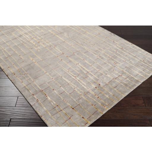 Surya Shibui SH-7405 Dark Brown Light Gray 5' x 8' Rug