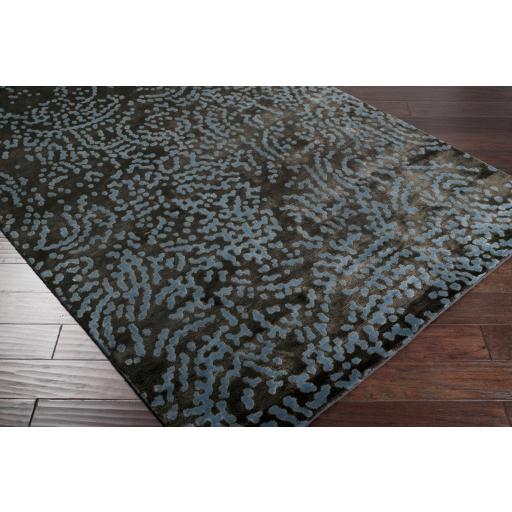 Surya Shibui SH-7413 Black Denim 4' x 6' Rug