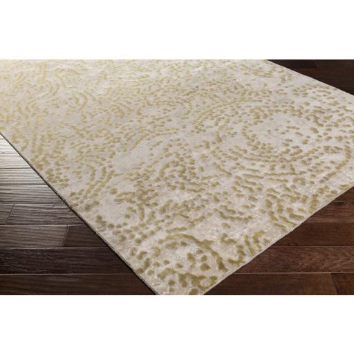 Surya Shibui SH-7414 Medium Gray Mustard 2' x 3' Rug