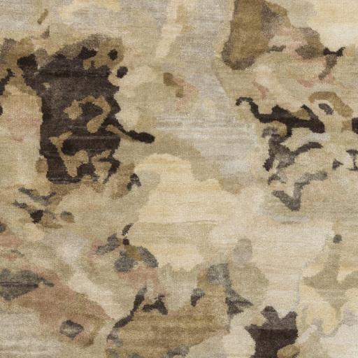 Surya Slice of Nature SLI-6408 Dark Brown Light Beige 2' x 3' Rug