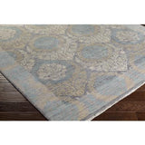 Surya Soma SOA-2754 Charcoal Light Beige 6' x 9' Rug