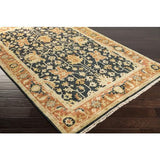 Surya Taj Mahal TJ-6599 Black Brown 2' x 3' Rug