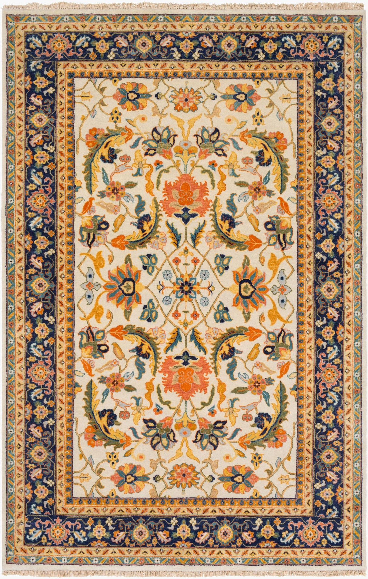 Surya Taj Mahal TJ-6600 5'6" x 8'6" Handmade Rug