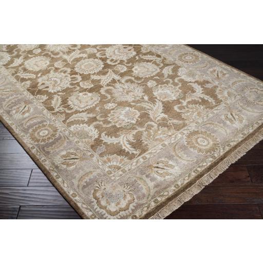 Surya Timeless TIM-7907 Brown Dark Brown 3'9" x 5'9" Rug