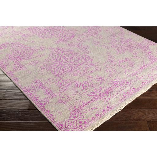 Surya Transcendent TNS-9012 Fuchsia Gray 5'6" x 8'6" Rug