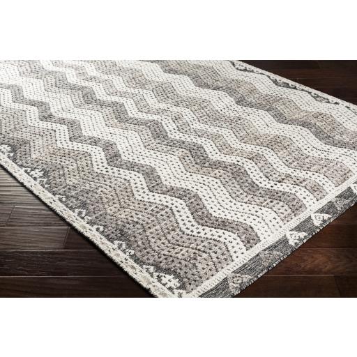 Surya Tunus TUN-2302 Black Dark Brown 9' x 12' Rug