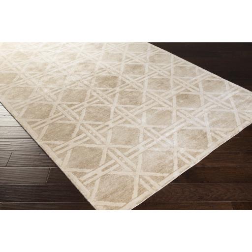 Surya Vanderbilt VAN-1003 Light Gray Tan 2' x 3' Rug