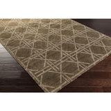 Surya Vanderbilt VAN-1004 Charcoal Medium Gray 2' x 3' Rug