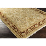 Surya Victoria VIC-2001 Beige Brick Red 2' x 3' Rug