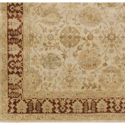 Surya Victoria VIC-2001 Beige Brick Red 3'9" x 5'9" Rug