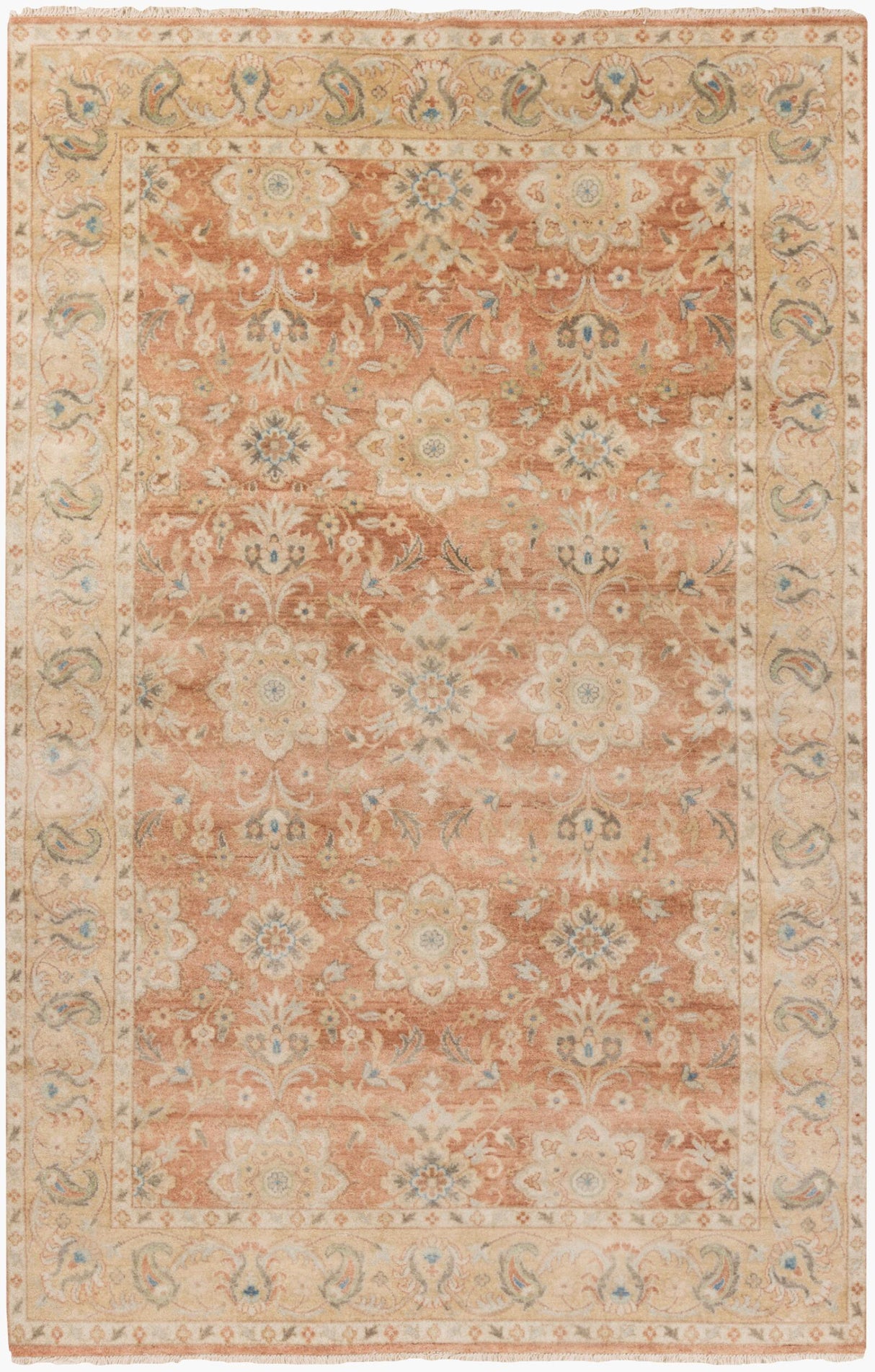 Surya Victoria VIC-2002 3'9" x 5'9" Handmade Rug