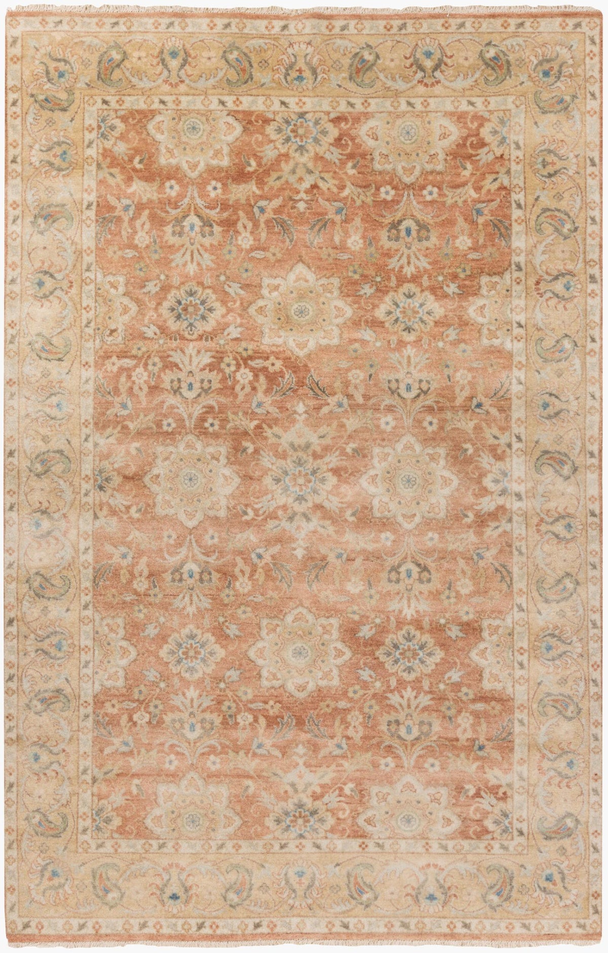Surya Victoria VIC-2002 5'6" x 8'6" Handmade Rug