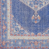 Surya Zahra ZHA-4003 Brick Red Dark Blue 2' x 3' Rug