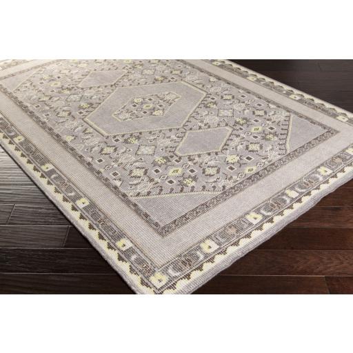 Surya Zahra ZHA-4009 Beige Charcoal 5'6" x 8'6" Rug