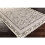 Surya Zahra ZHA-4009 Beige Charcoal 5'6" x 8'6" Rug