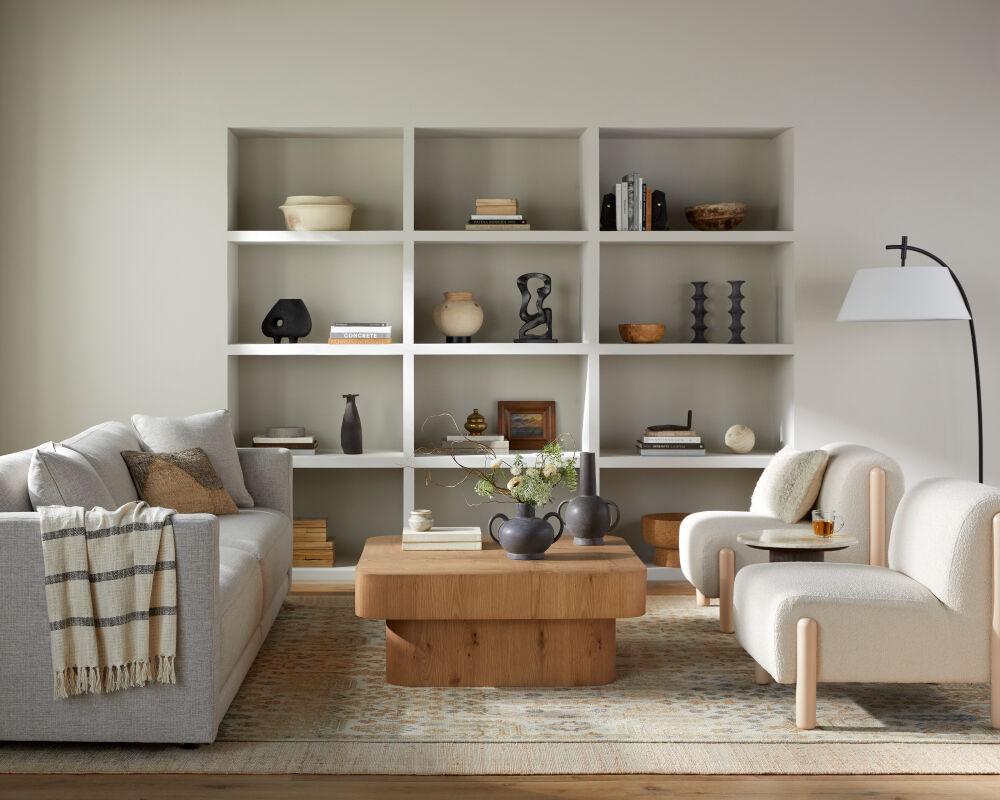 Surya Arquette ARQT-002 16"H x 40"W x 40"D Accent Table