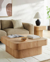 Surya Arquette ARQT-002 16"H x 40"W x 40"D Accent Table