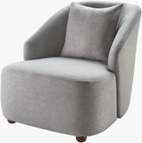 Surya Cates TES-001 33"H x 33"W x 33"D Accent Chair