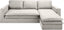Surya Davis DVI-002 37"H x 106"W x 45"D Sofa
